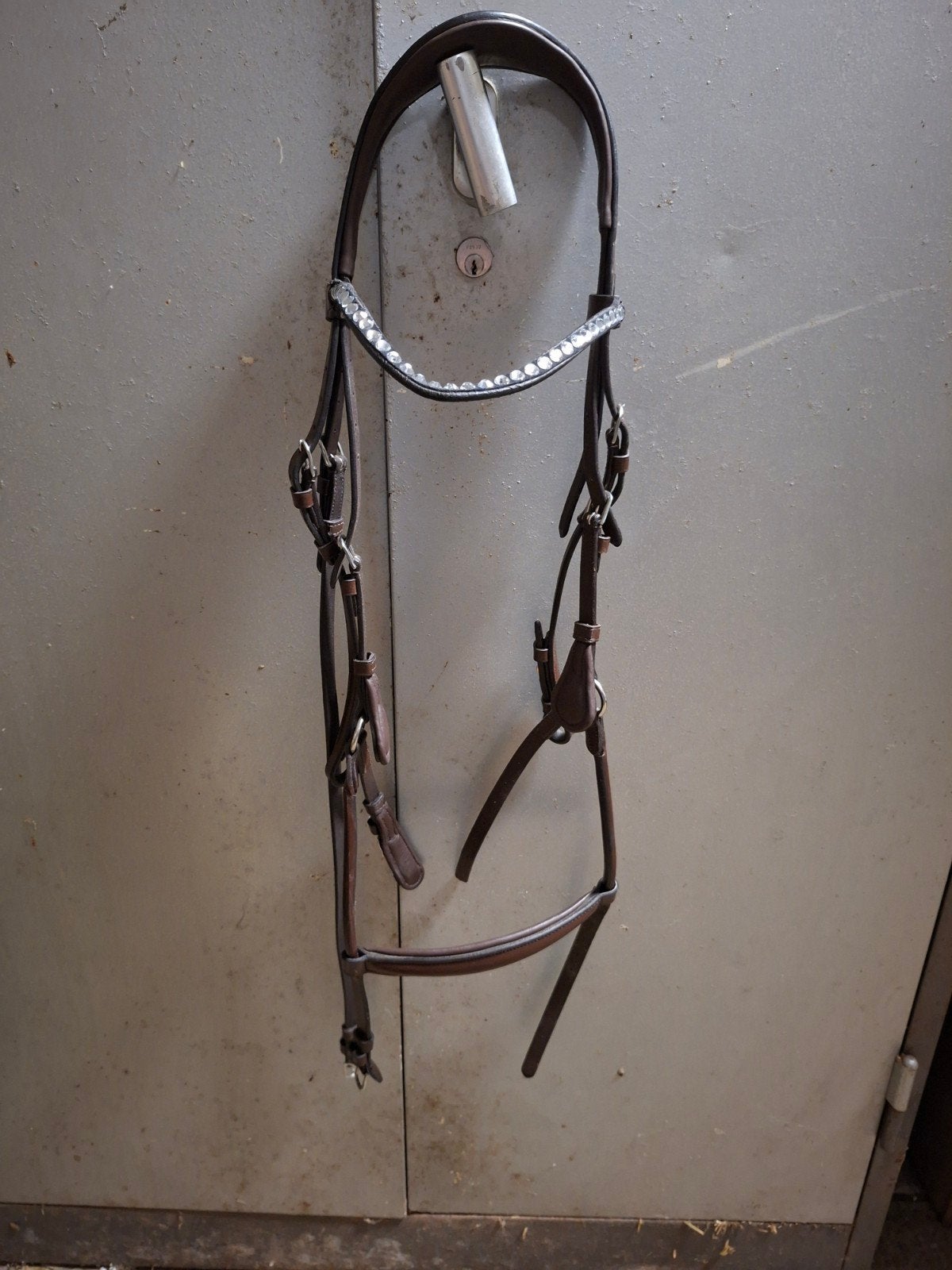 Horsegear anatomisch hoofdstel, Dieren en Toebehoren, Bruin, Ophalen of Verzenden, Horsegear, Full