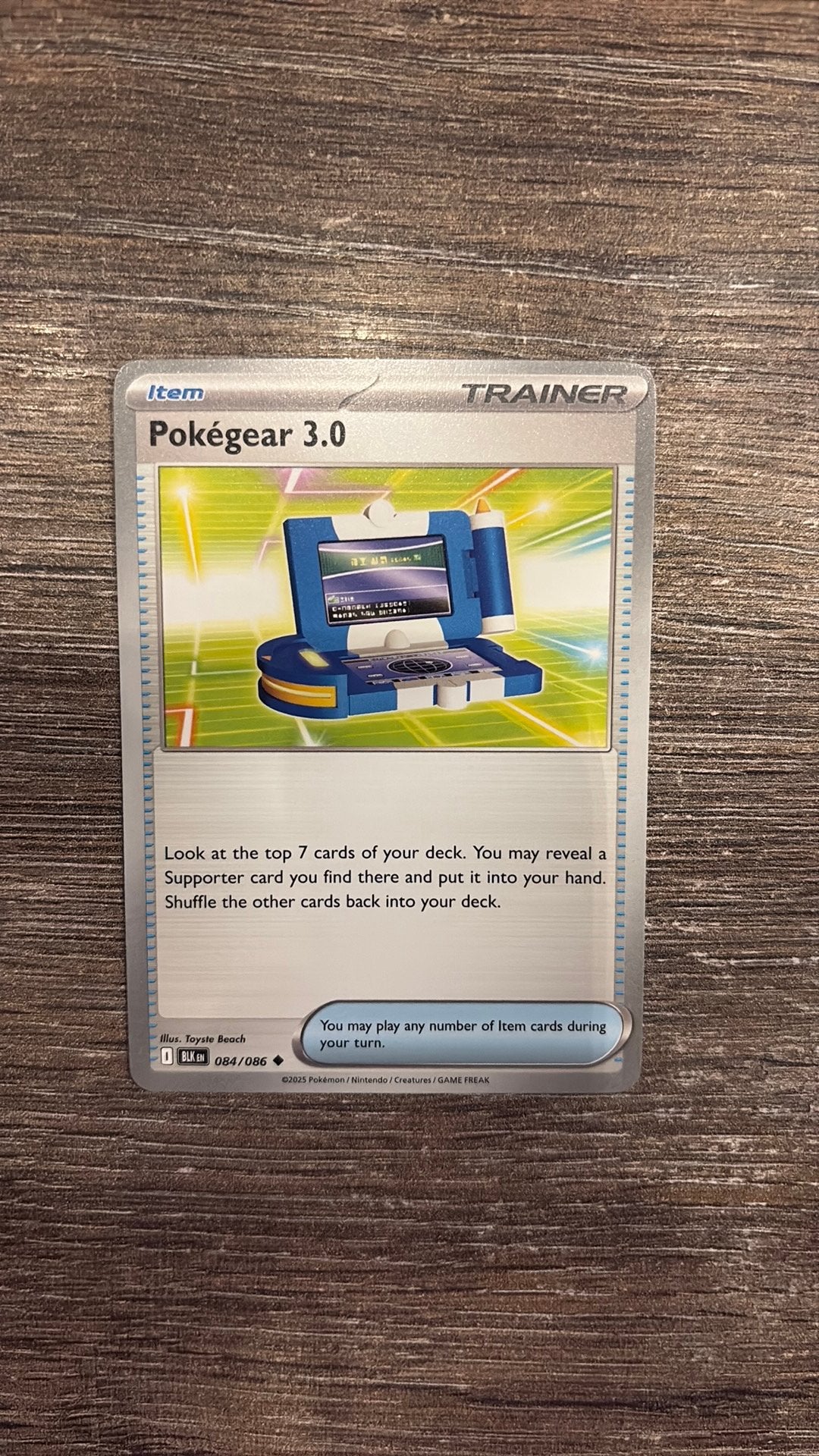 BLK Pokégear 3.0 084/086, Ophalen of Verzenden, Zo goed als nieuw