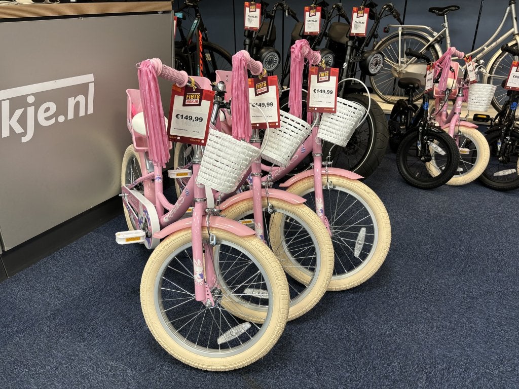 Fietshokje Raaks: Kinderfietsen NIEUW vanaf €89.99, Fietsen en Brommers, Niet ingevuld, Zijwieltjes, Niet ingevuld, Nieuw