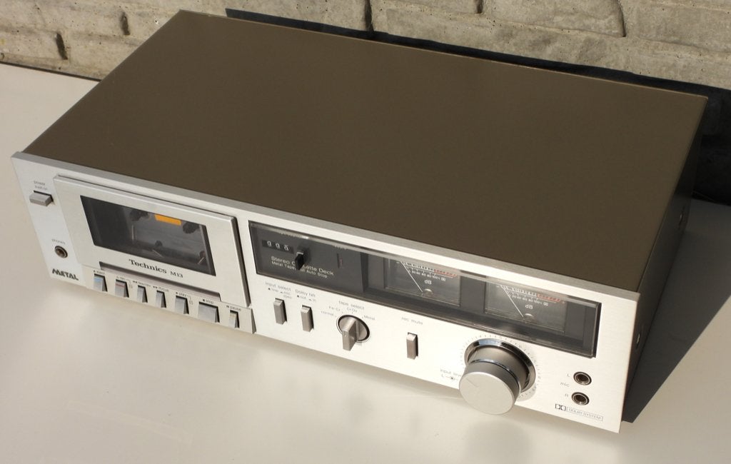 Technics cassettedeck stereo M13 M 13 metal nette staat, Ophalen of Verzenden, Enkel, Overige merken, Tiptoetsen