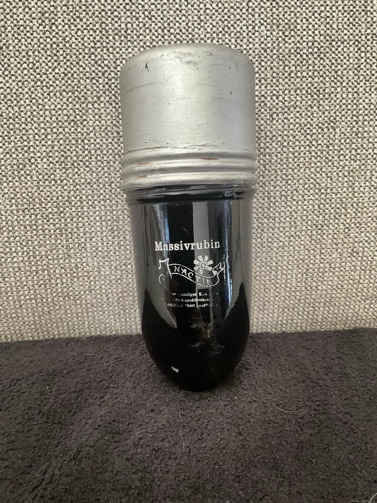 Vintage Kindermann Nactin Massivrubin donkerkamer veiligheid, Ophalen of Verzenden, Gebruikt, Kindermann, Dokalamp