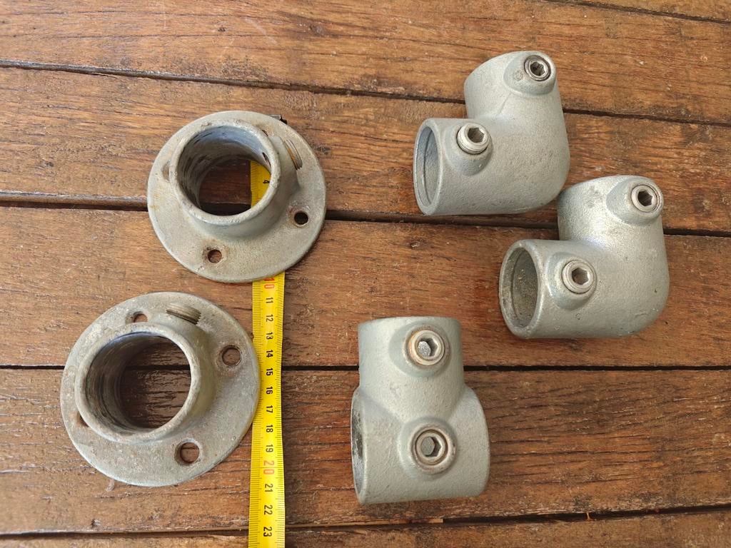Koppelstukken Steiger doorsnede 42 mm, Ophalen of Verzenden