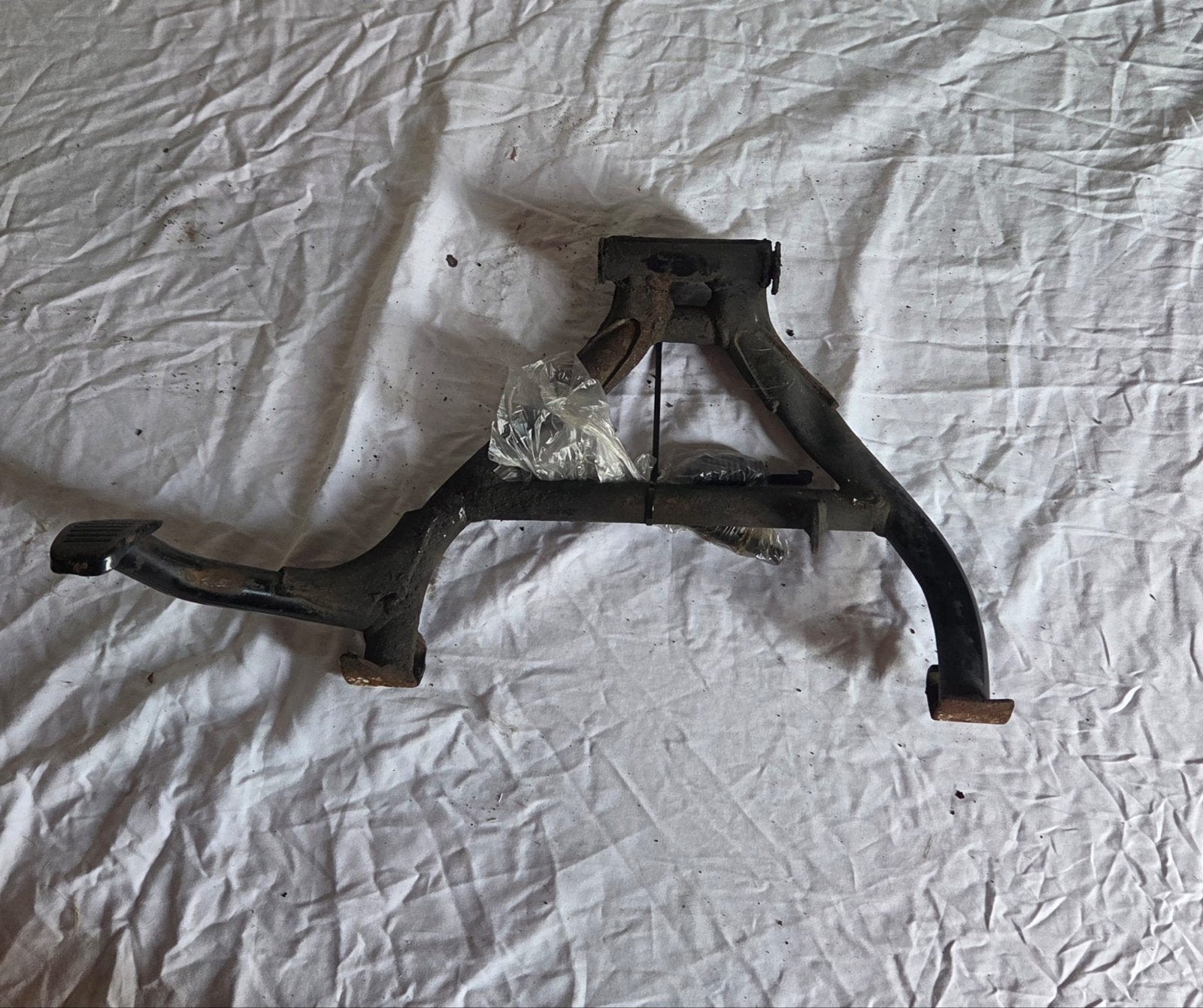 hayabusa middenbok, Motoren, Ophalen