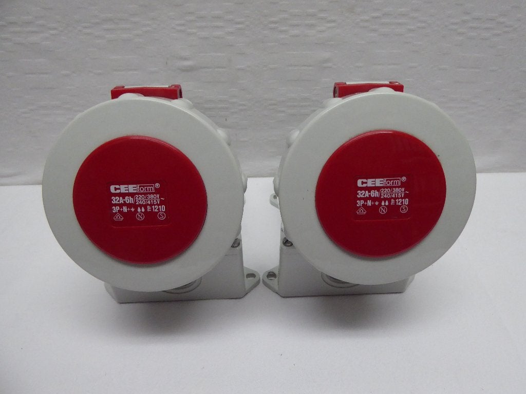 CEEform rood CEE-wandcontactdoos | 1210 | nieuw, Ophalen of Verzenden, Nieuw