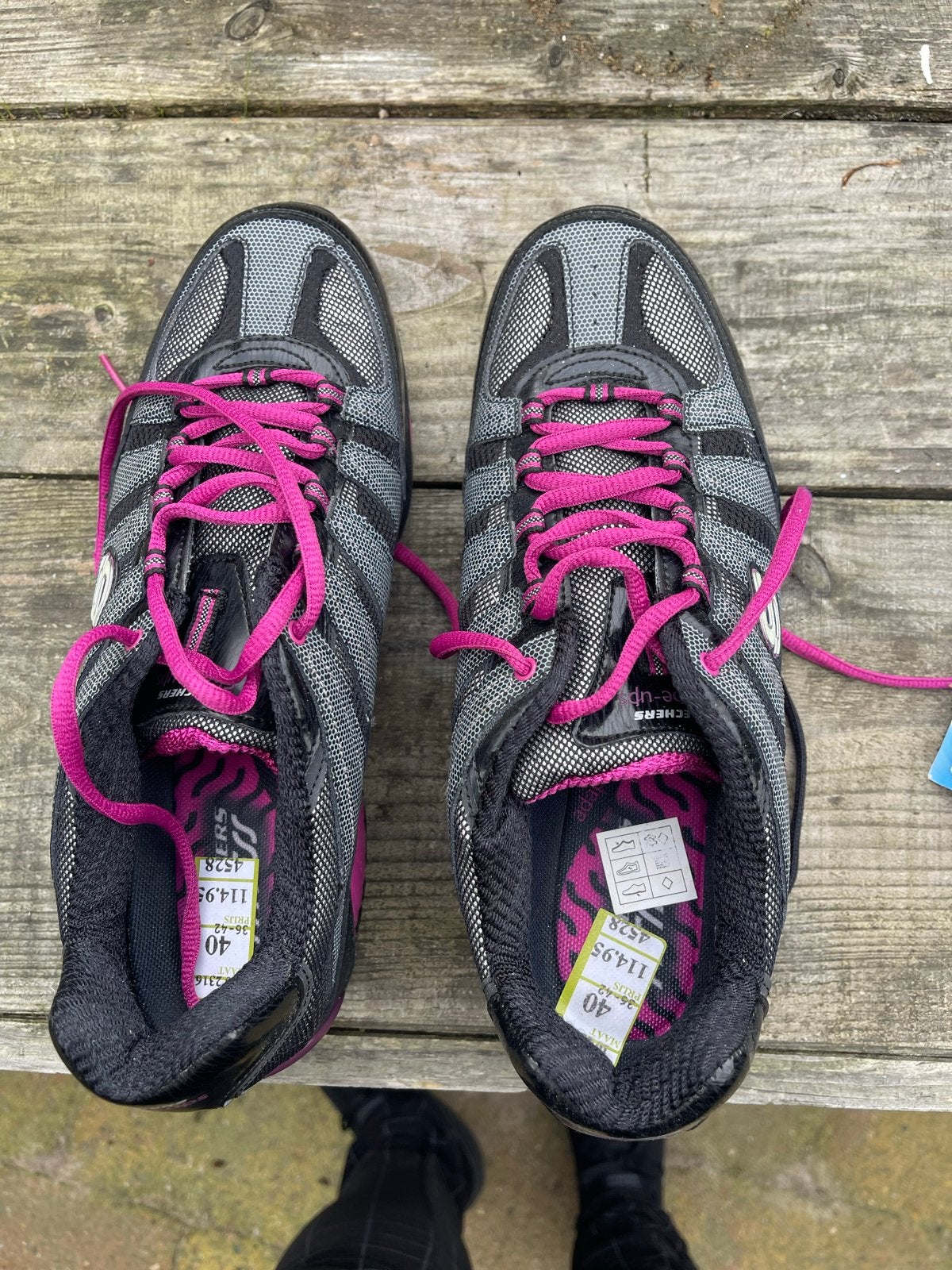 Nieuwe Skechers Shape-ups Sportschoenen - Maat 40, Ophalen of Verzenden, Nieuw, Zwart, Sportschoenen