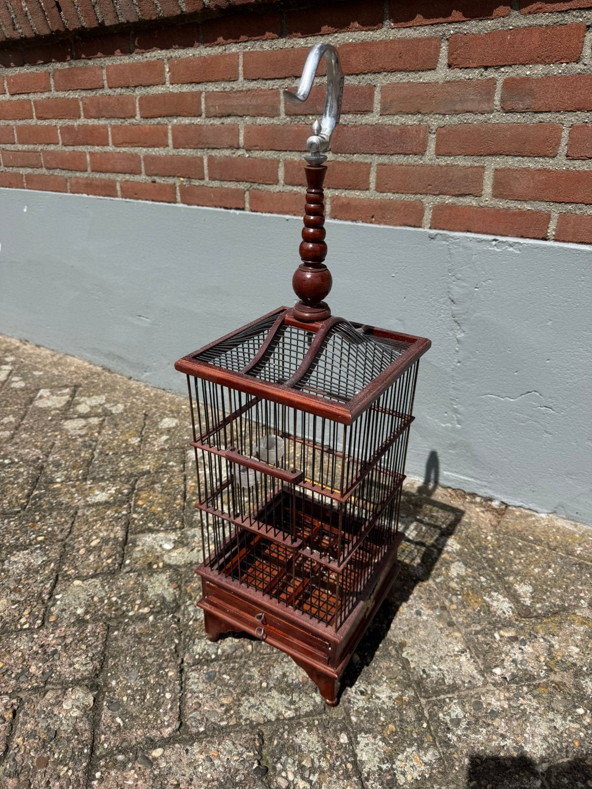 Originele brilvogel kooitjes, Dieren en Toebehoren, Ophalen, Zo goed als nieuw, Hout, Vogelkooi