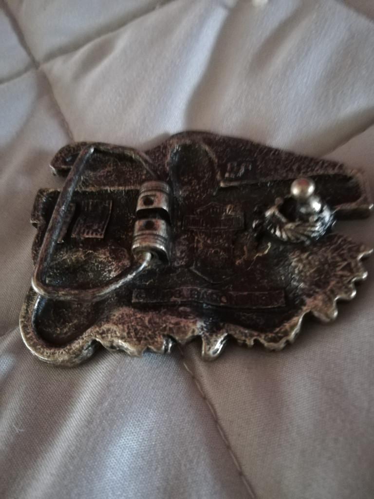 gesp mannen Harley Davidson, Ophalen, Zo goed als nieuw, Rits of Sluiting