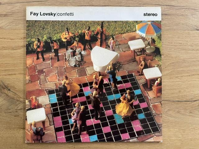 Fay Lovsky LP Confetti, Originele persing, 1980 - 1989, Ophalen of Verzenden, Zo goed als nieuw