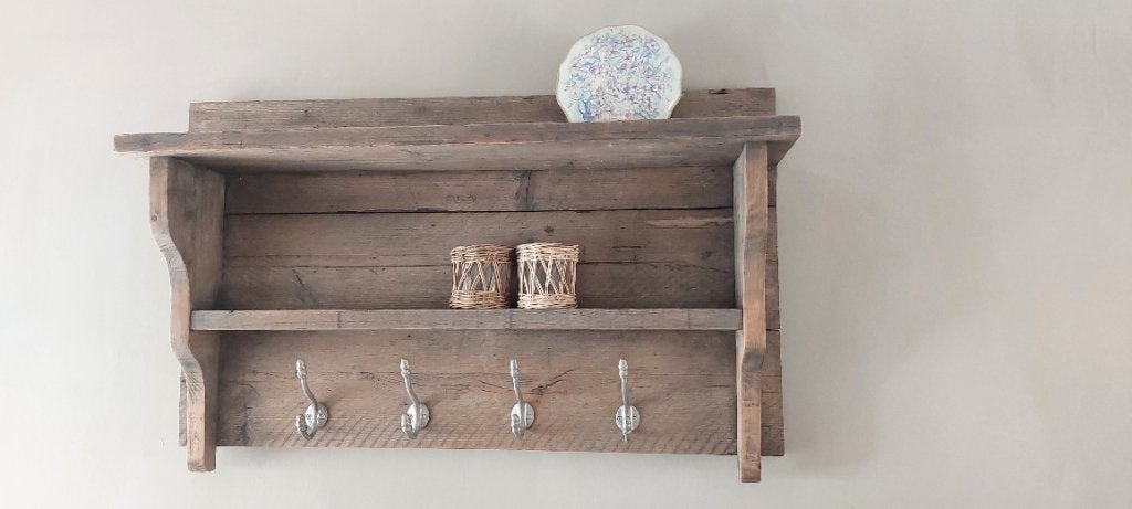 Wanddecoratie, Huis en Inrichting, Ophalen, Gebruikt, Hout, 60 cm