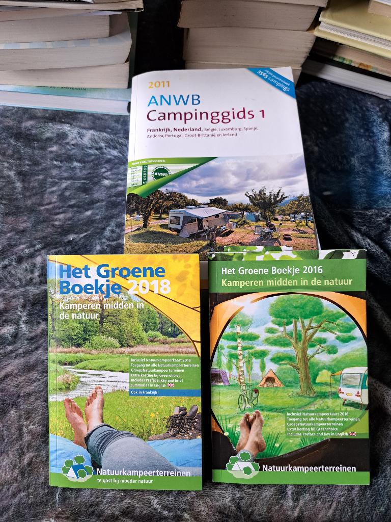 Groene Boekje en ANWB Campinggids, Boeken, Gelezen, Europa, Ophalen of Verzenden, Campinggids