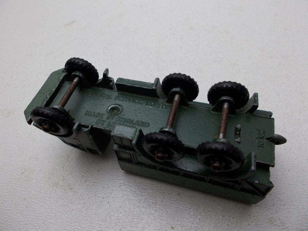 1959 Lesney Matchbox No. 62 GENERAL SERVICE LORRY., Ophalen of Verzenden, Gebruikt, Bus of Vrachtwagen, Lesney