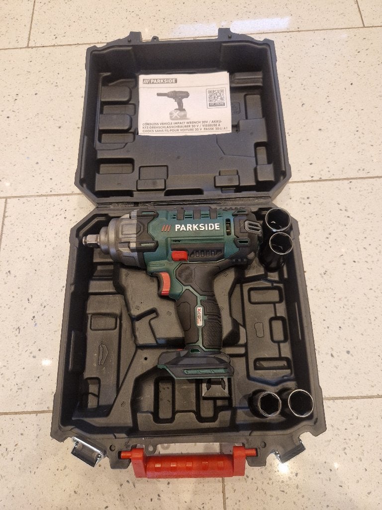 Accu-draaislag-schroefmachine 20 V zonder accu en lader, Ophalen of Verzenden, Zo goed als nieuw, Minder dan 400 watt, Boor- en Schroefmachine