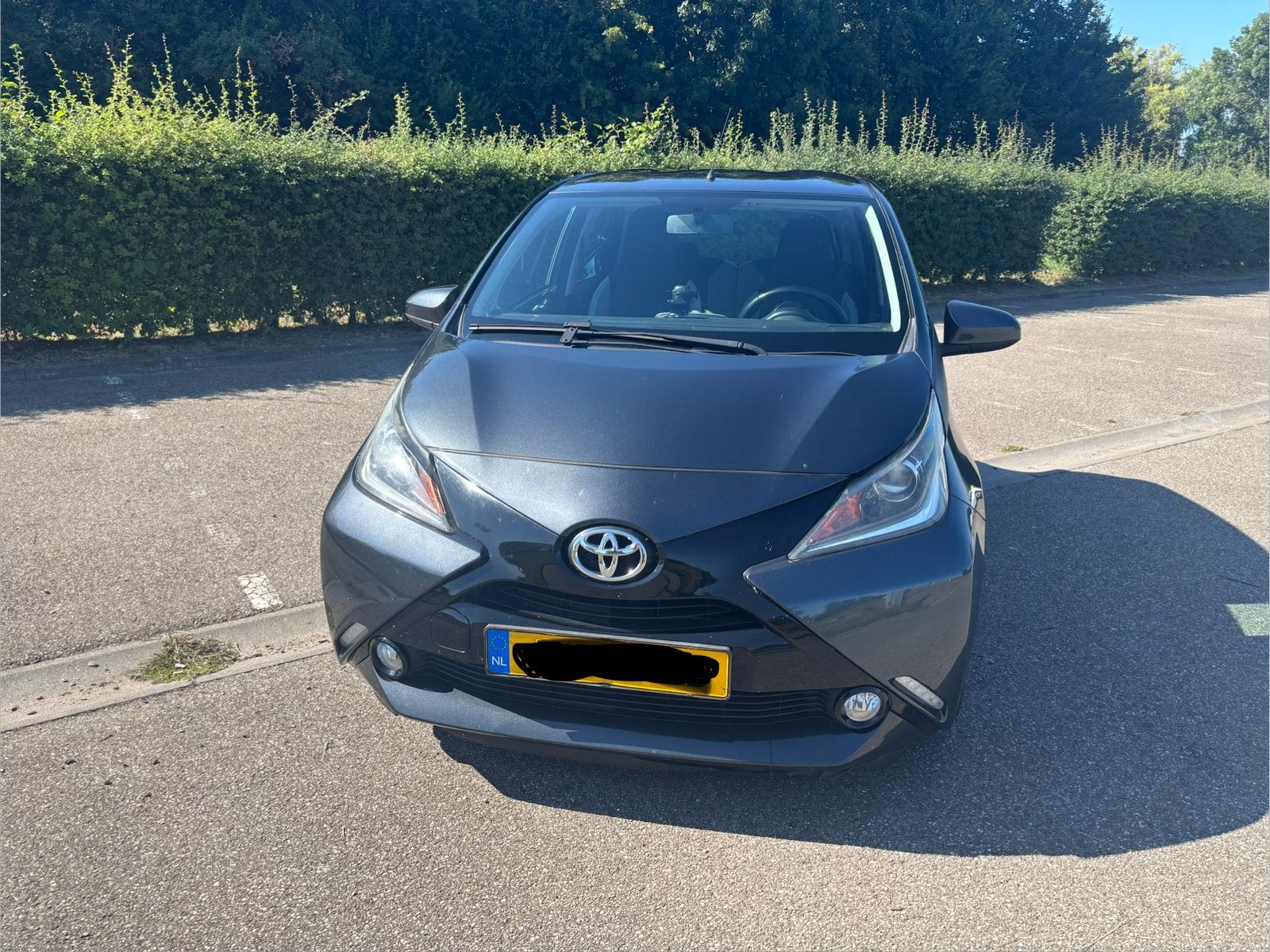 Toyota Aygo Antraciet, Zwart, Particulier, Onderhoudsboekje, Aygo