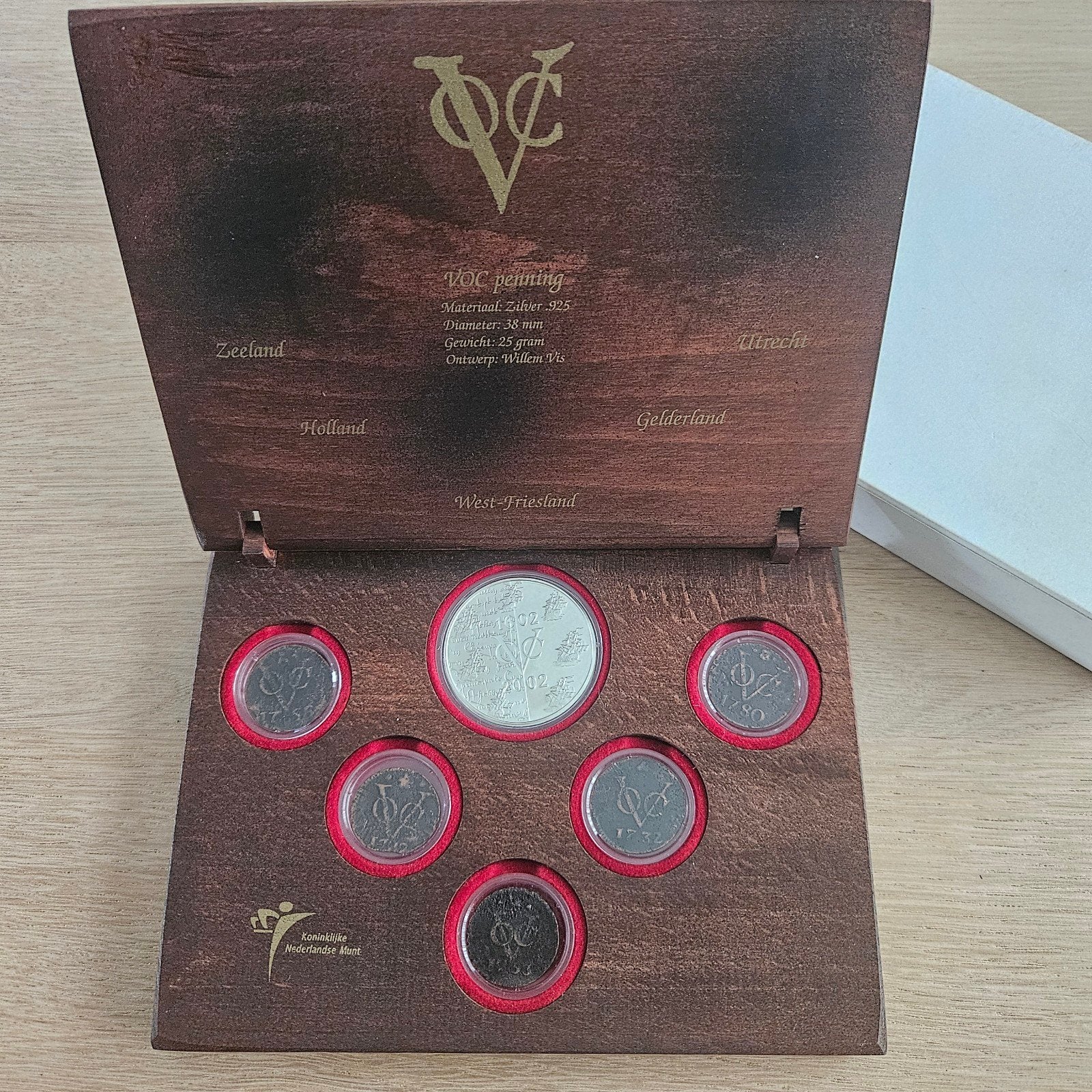 Muntset 400 jaar V.O.C, Ophalen of Verzenden, Vóór koninkrijk, Overige waardes, Zilver
