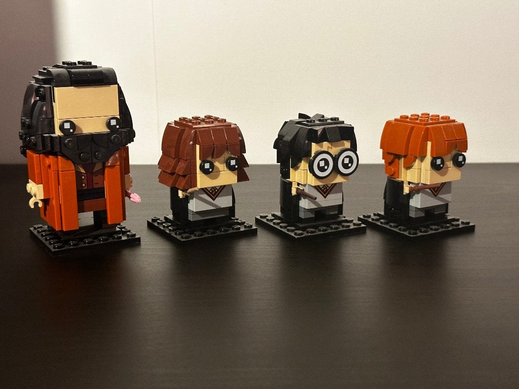 Lego Harry, Hermione, Ron & Hagrid 40495, BrickHeadz, Lego, Compleet, Ophalen of Verzenden