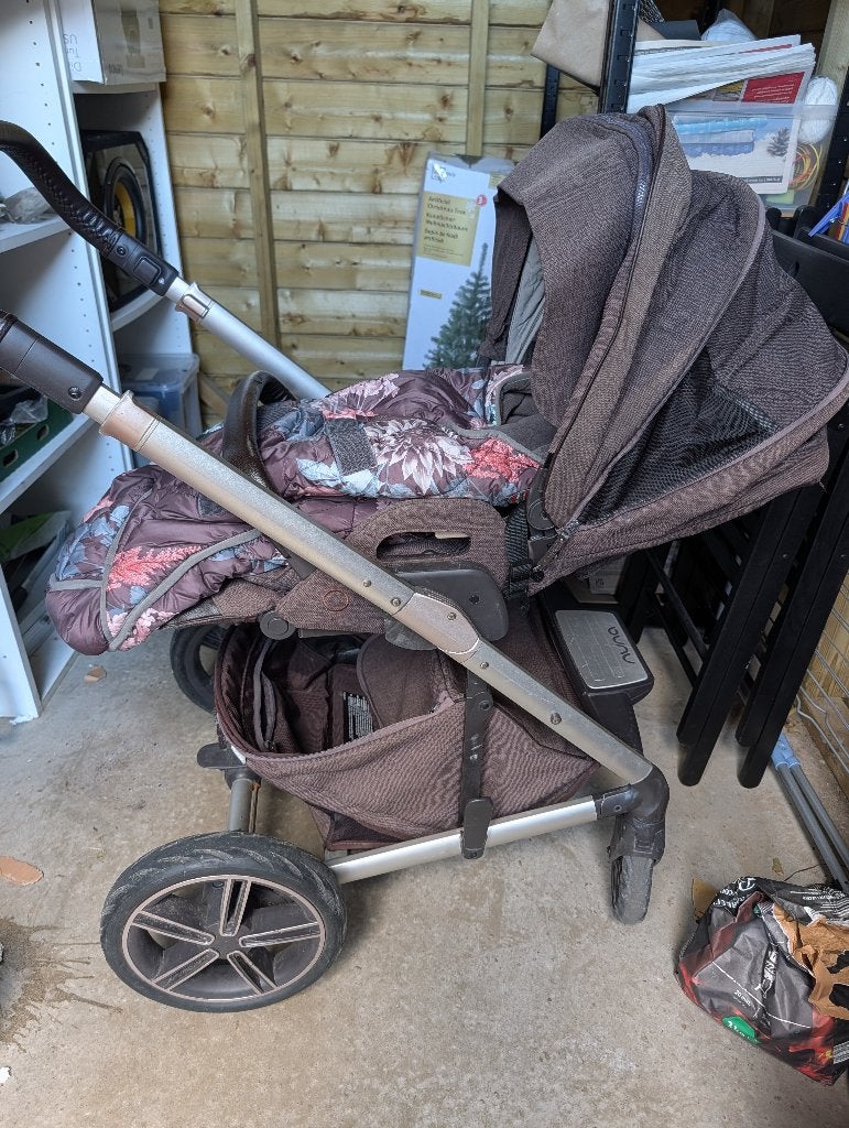 Nuna mixx next kinderwagen, Kinderen en Baby's, Gebruikt, Met reiswieg, Ophalen, Kinderwagen
