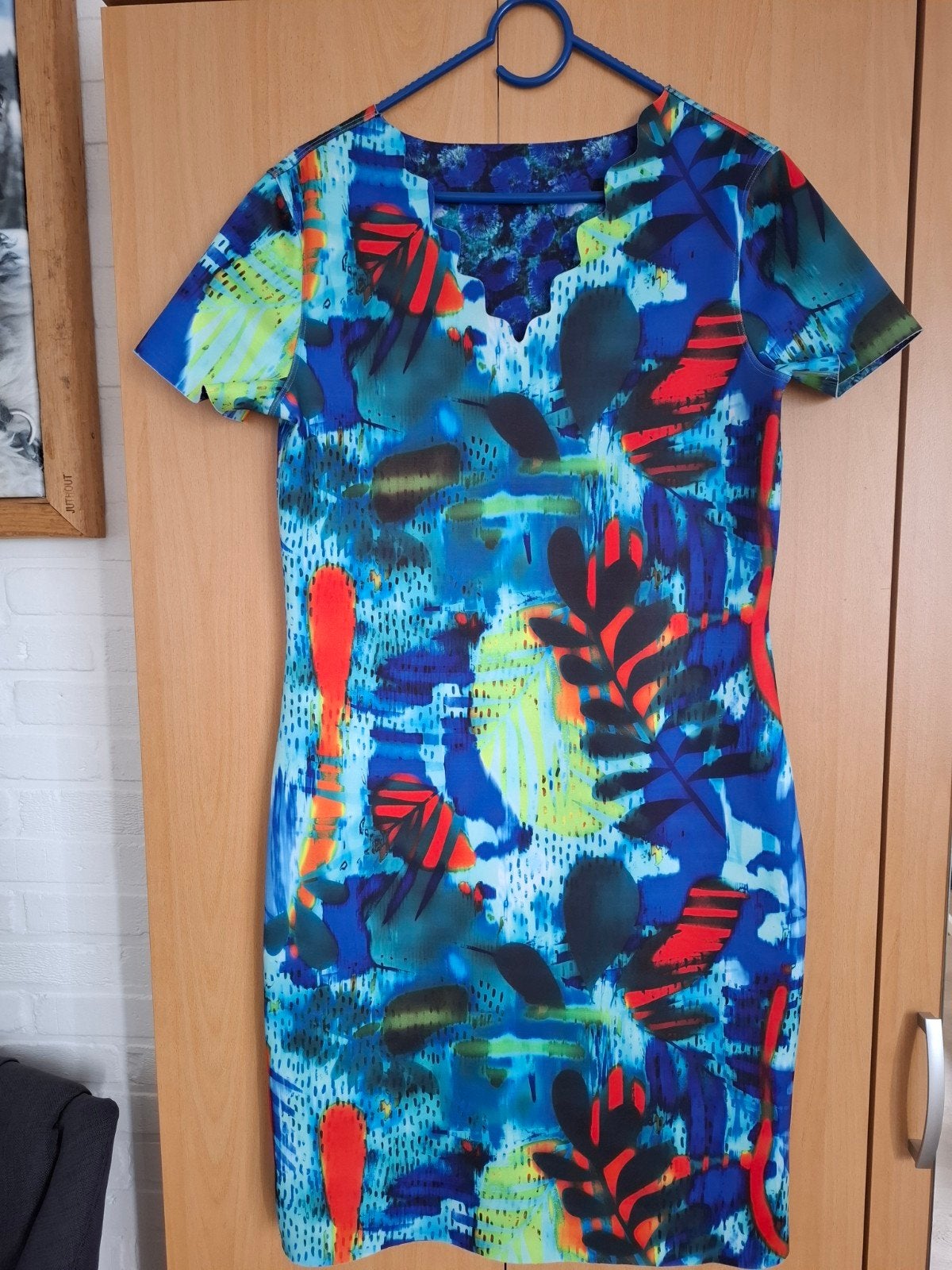 Suzy-Q jurk maat L, Kleding | Dames, Jurken, Blauw, Maat 42/44 (L), Suzy-Q, Ophalen of Verzenden