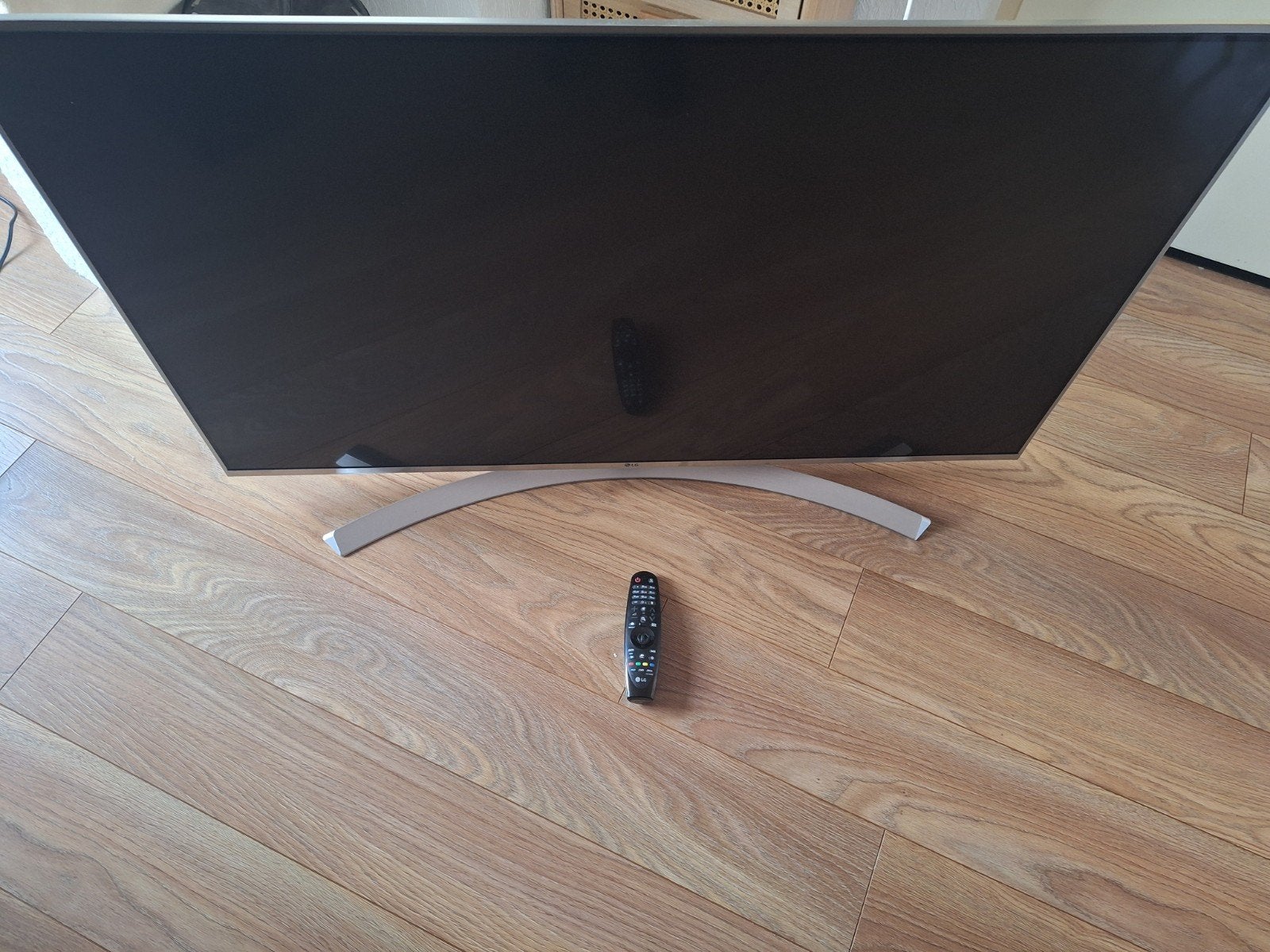 LG 49UH850V 49 inch 4K UHD Smart TV scherm deels defect, Ophalen, S, Zo goed als nieuw, S