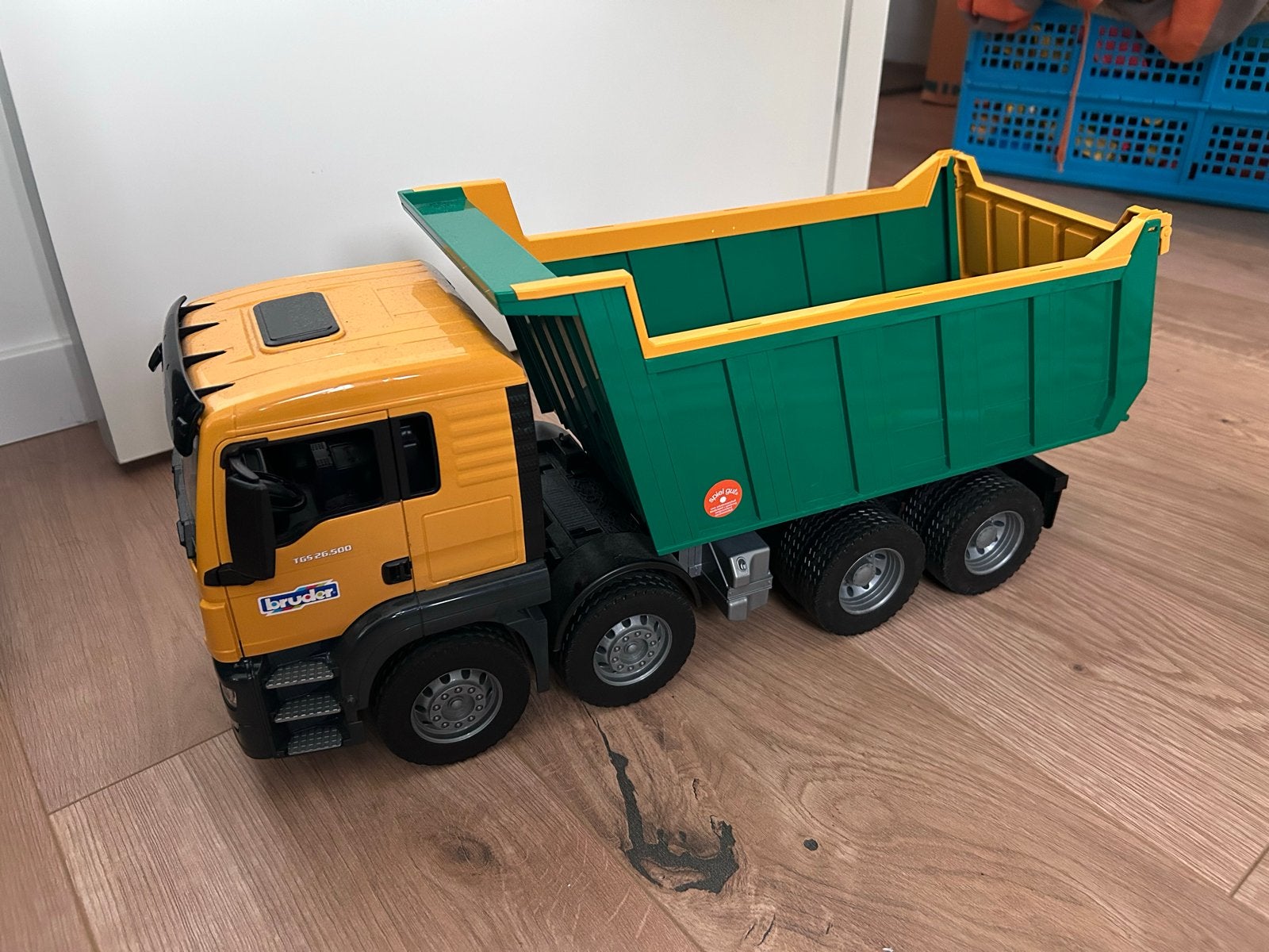 Bruder MAN TGS Kiepwagen - Speelgoedvrachtwagen, Ophalen, Zo goed als nieuw