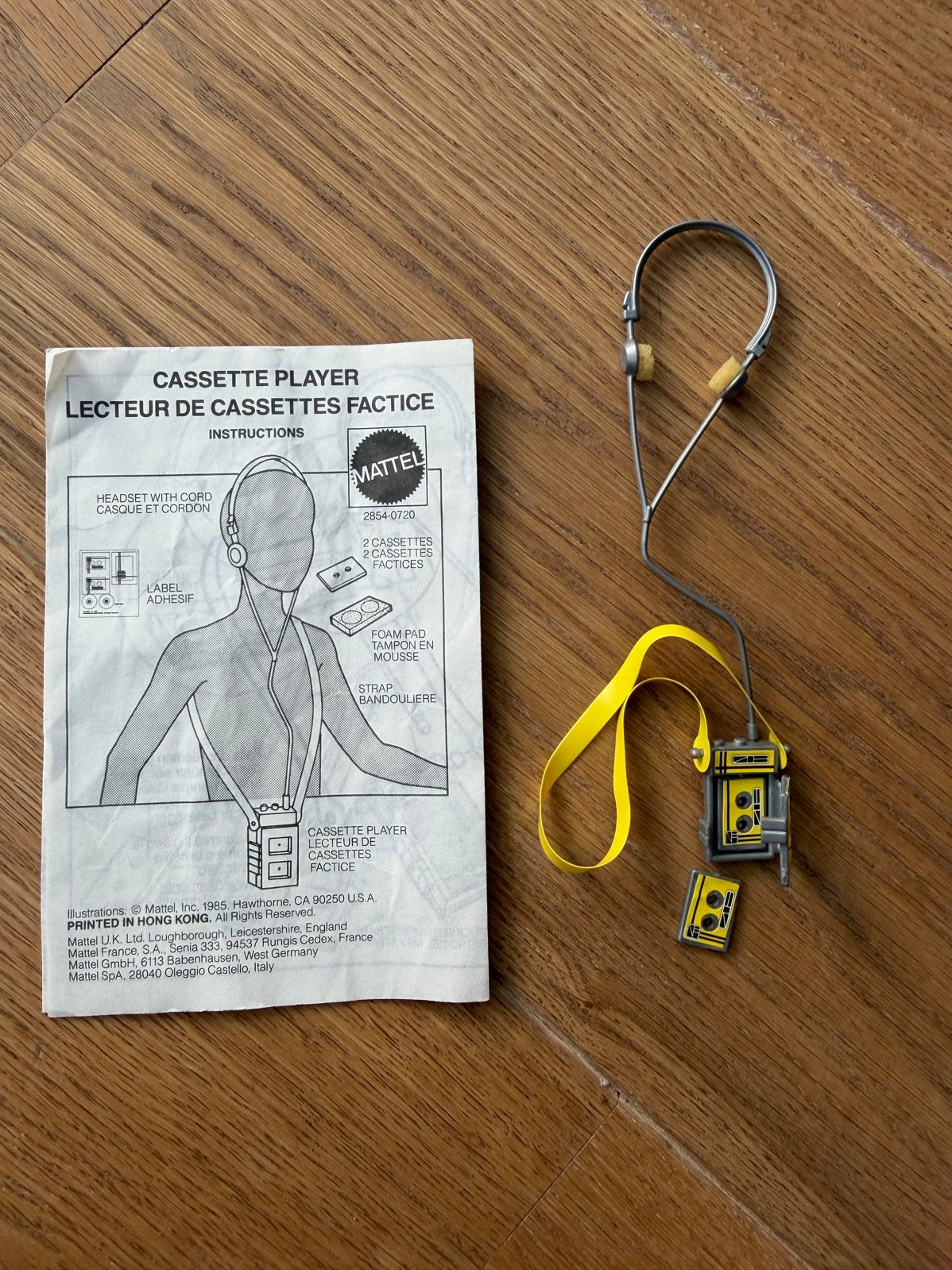 Vintage Barbie Music Lovin' Skipper Walkman 1985/1986, Ophalen of Verzenden, Gebruikt, Barbie
