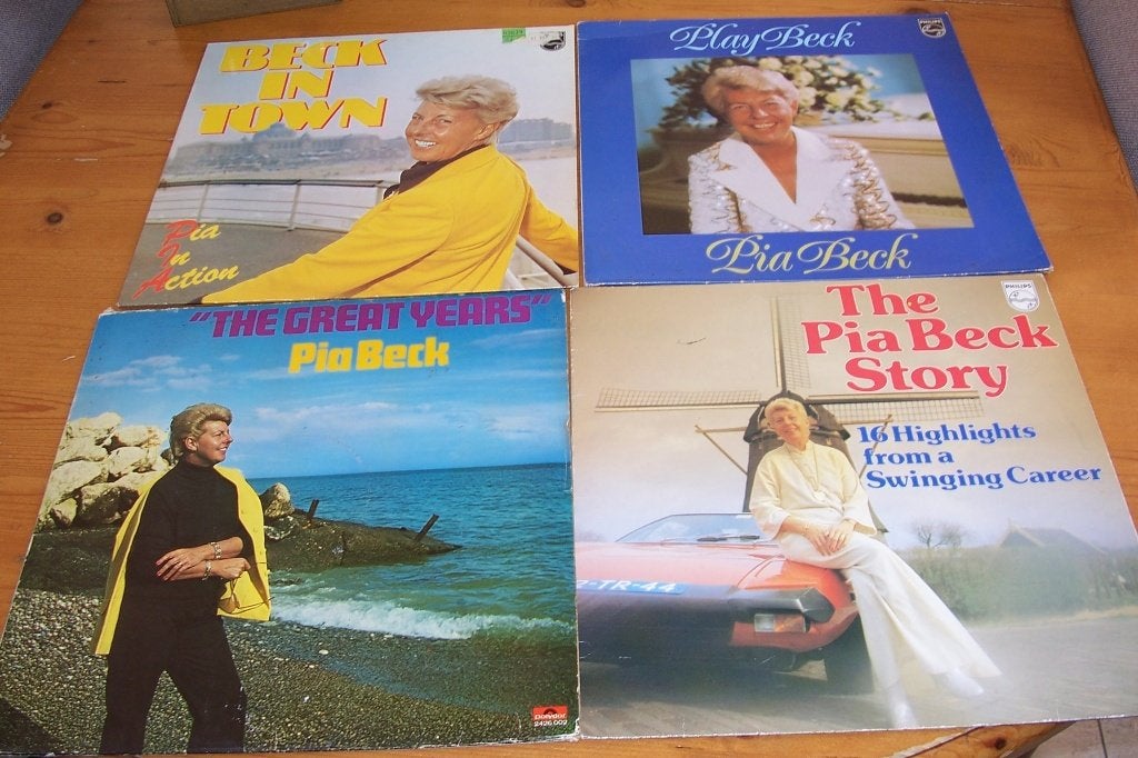 PIA BECK 5 LP'S, LP, Gebruikt, Overige genres, Ophalen of Verzenden