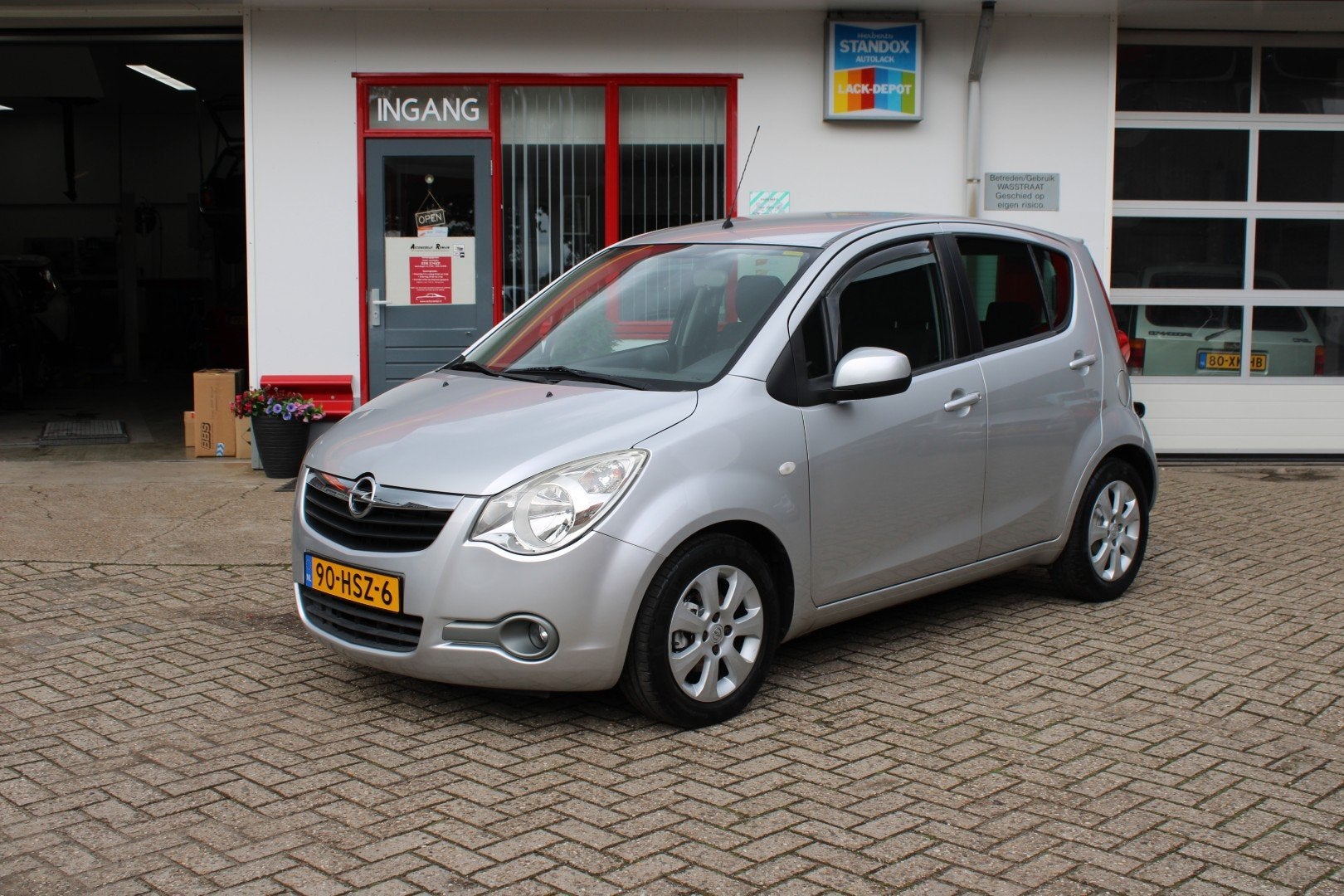 Opel Agila 1.2 16V AUTOMAAT / AIRCO / TREKHAAK, Auto's, Automaat, Dealer onderhouden, 4 cilinders, Origineel Nederlands