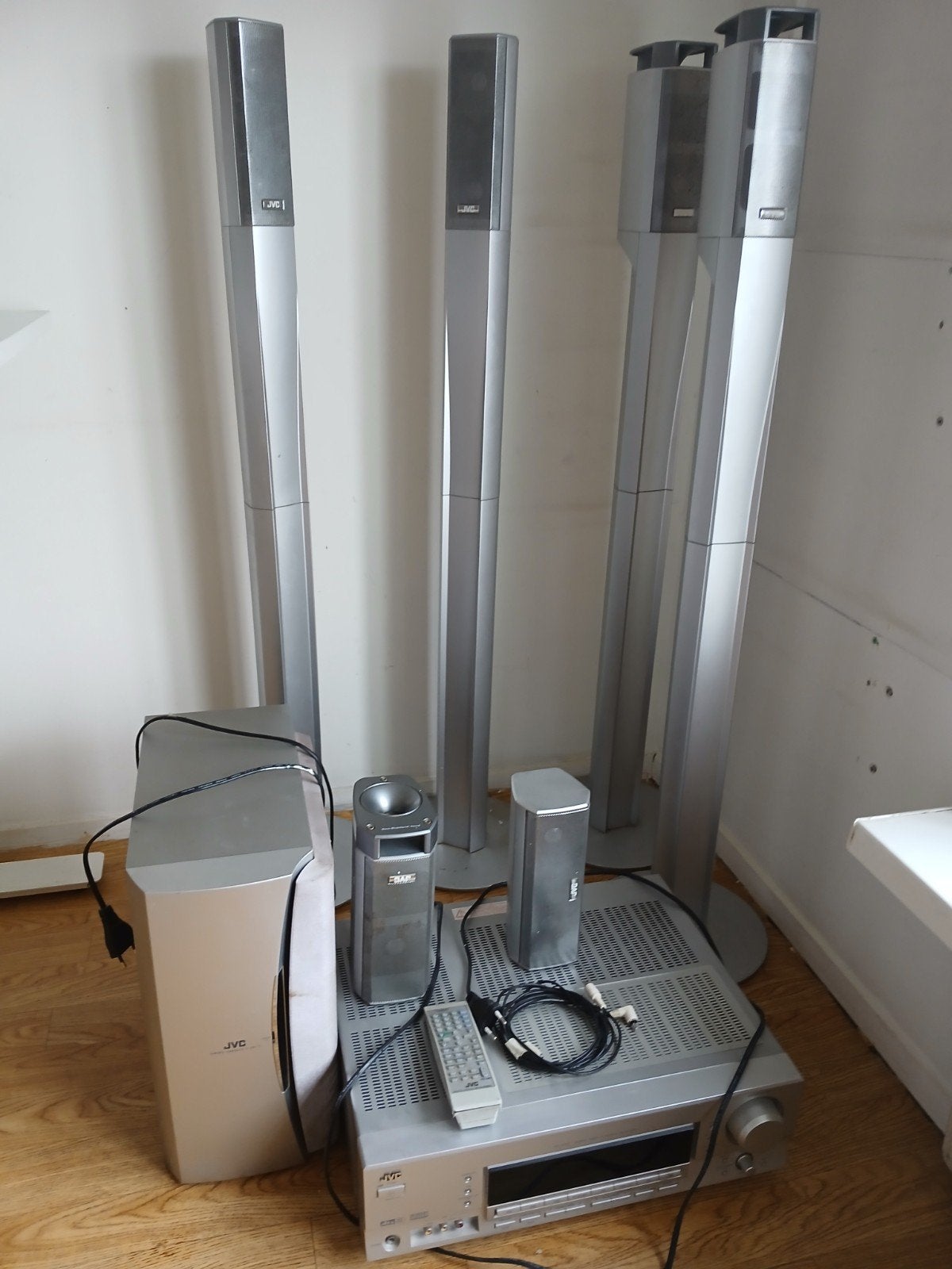 Compleet dolby surround 4 + 1 audioversterker met 6 speakers, Ophalen, 5.1-systeem, Overige merken, Overige spelers