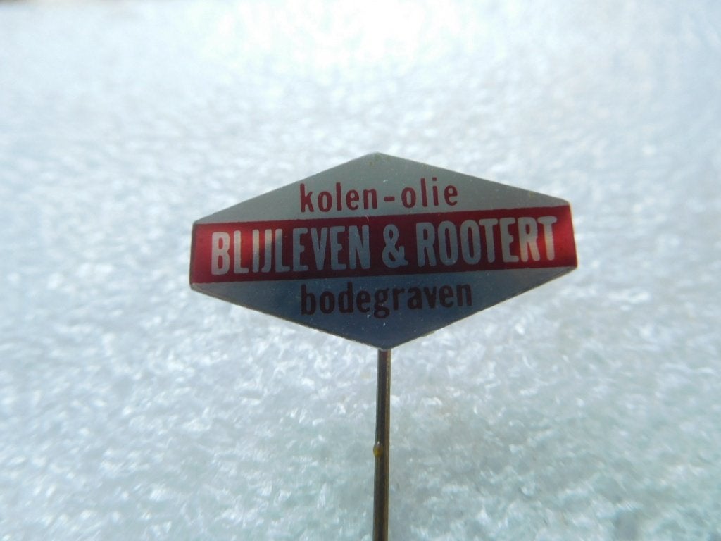 speldje kolen-olie Blijleven&Rootert Bodegraven, Verzamelen, Ophalen of Verzenden, Zo goed als nieuw, Overige onderwerpen