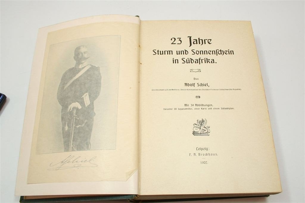 Sturm & Sonnenschein Südafrika — Memoires Boerenoorlog 1902, Antiek en Kunst, Ophalen of Verzenden