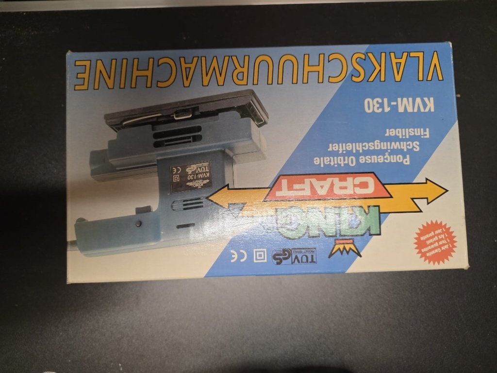 Top Craft Bandschuurmachine 810 Watt, Ophalen of Verzenden, Zo goed als nieuw, 600 tot 1200 watt, Bandschuurmachine