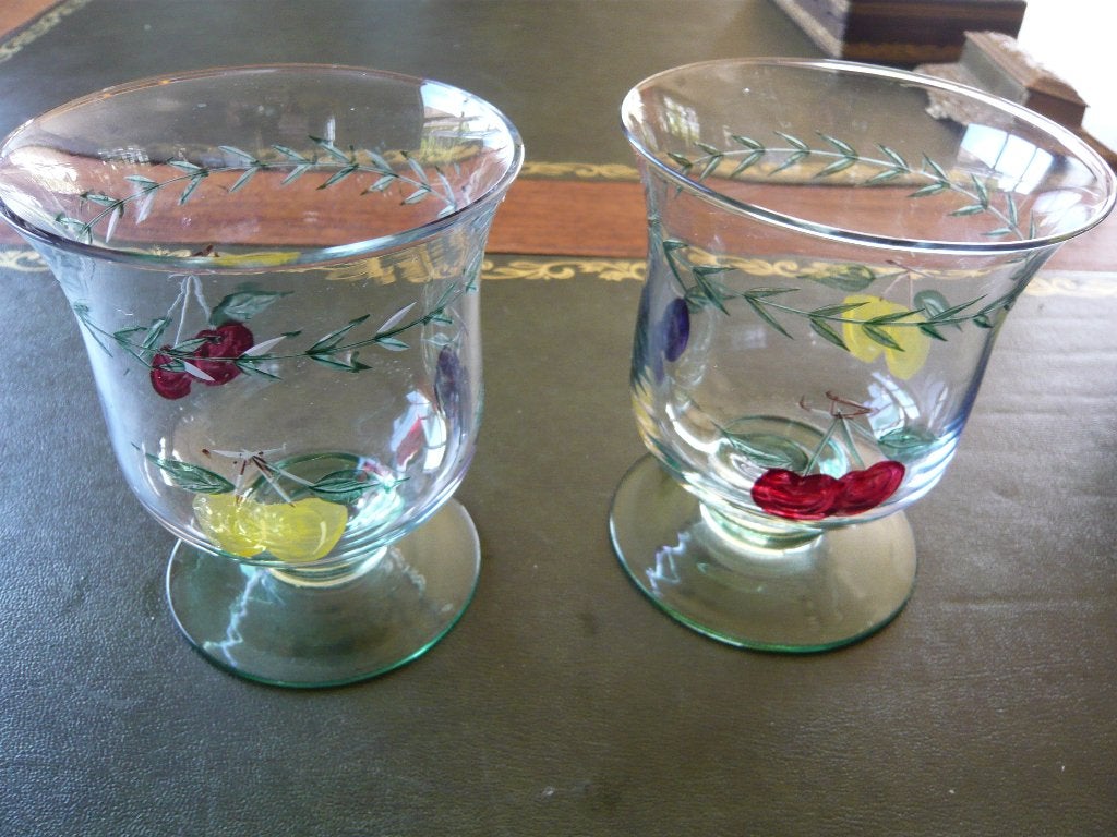 2 Villeroy & Boch French Garden Fleurence glazen 35cl, Glas of Glazen, Villeroy & Boch, Ophalen of Verzenden, Overige stijlen