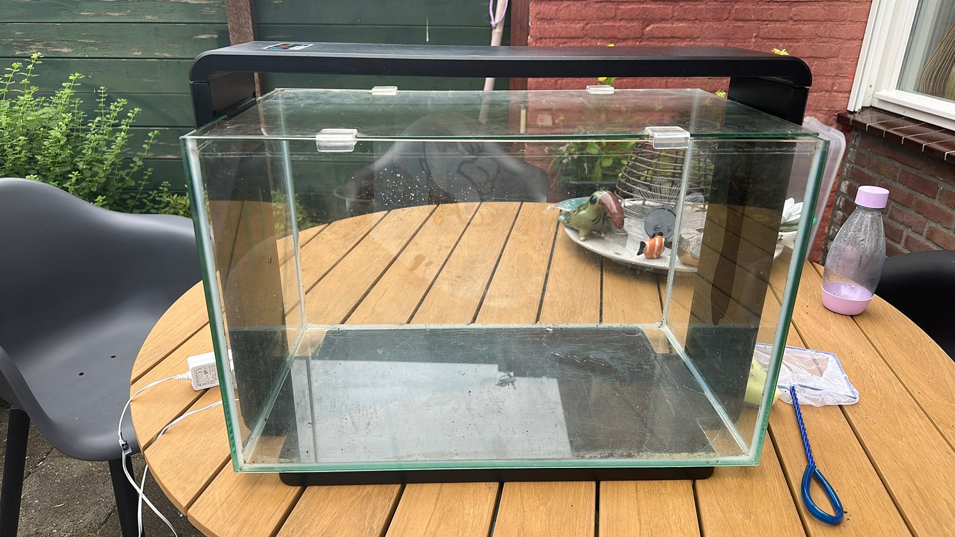 Mooi aquarium, Dieren en Toebehoren, Ophalen, Zo goed als nieuw, Superfish, Inclusief deksel