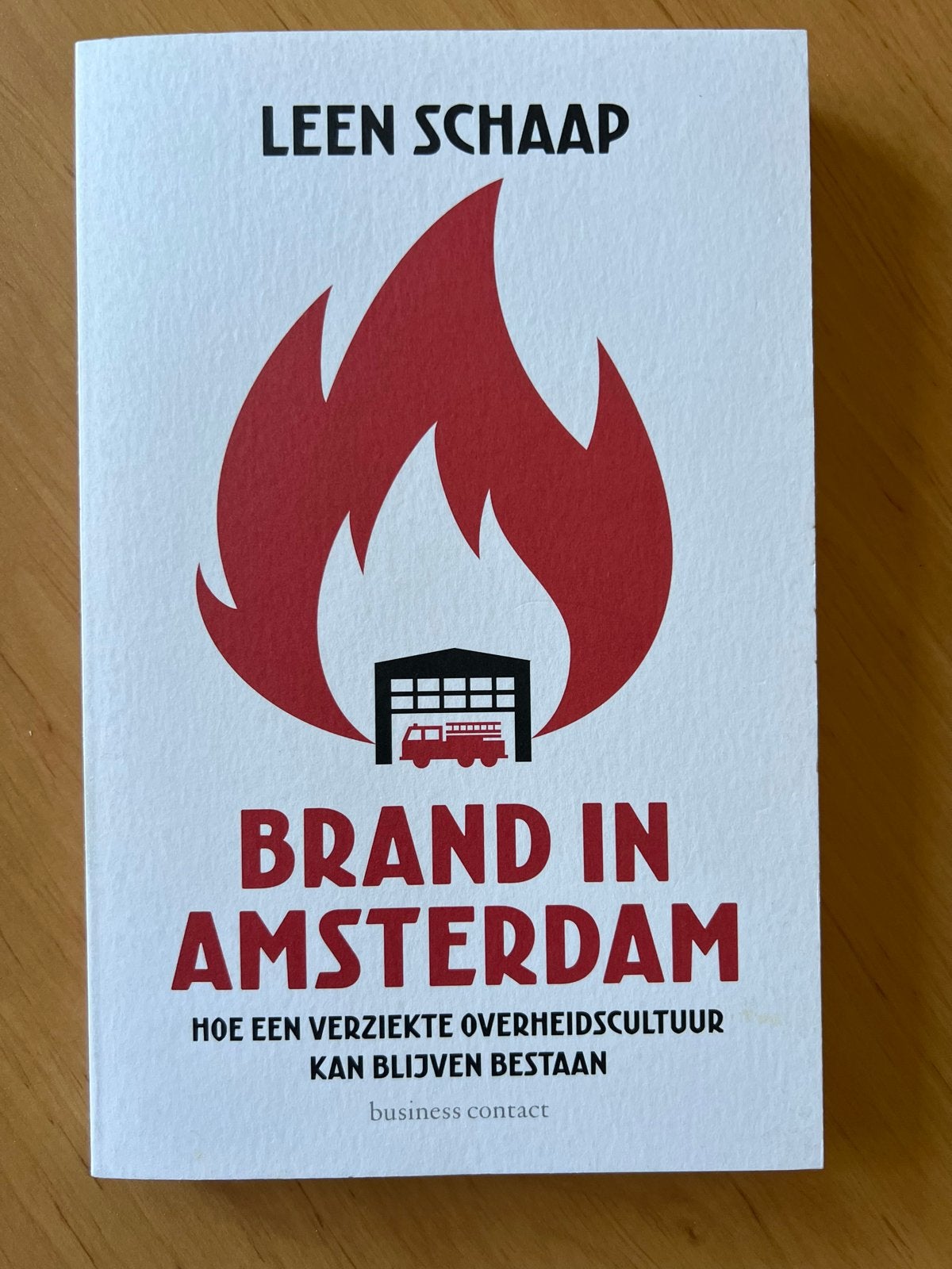 Brand in Amsterdam - Leen Schaap (Zo goed als nieuw), Verzenden, Gelezen, Nederland