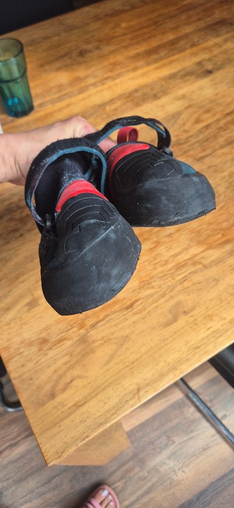 Ocun Bullit boulderschoenen, Sport en Fitness, Klimsport, Ophalen of Verzenden, Zo goed als nieuw, Klimsport-accessoire