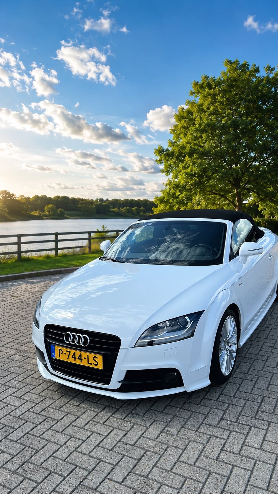Audi TT 2.0 Tfsi Roadster 155KW S-tr 2013 Wit 106012km, Auto's, Audi, TT, 1295 kg, 4 cilinders, Wit