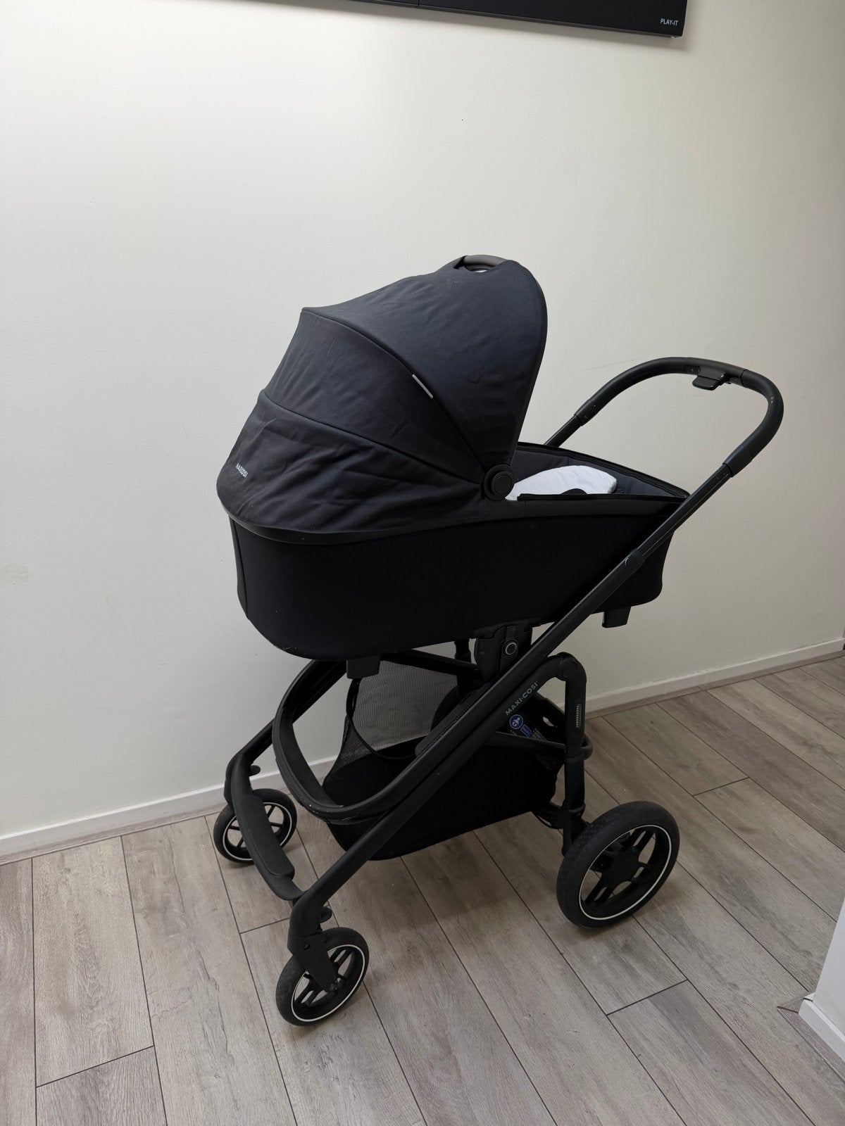 Maxi Cosi Plaza Plus 3-in-1 Kinderwagen, Ophalen, Gebruikt, Combiwagen, Met autostoeltje