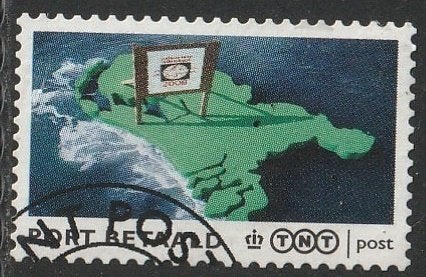 Nederland 2008 BZ32 Port Betaald Landkaart, Gest, Ophalen of Verzenden, Na 1940, Gestempeld