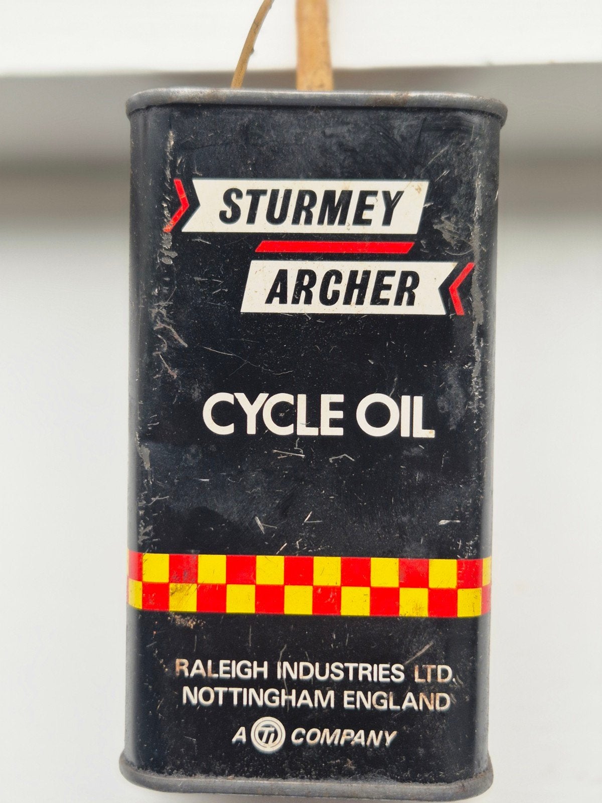 Sturmey Archer Cycle Fiets Olie blik, Verzamelen, Blikken, Ophalen of Verzenden, Gebruikt, Overige