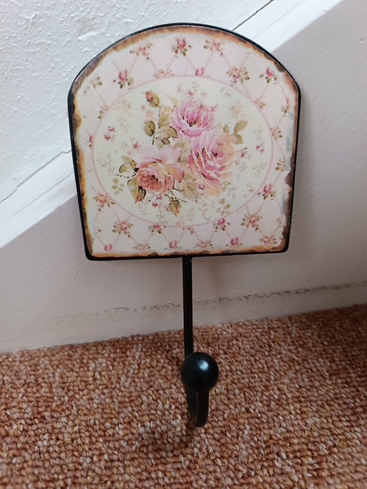 Brocante wandhaak, Ophalen of Verzenden