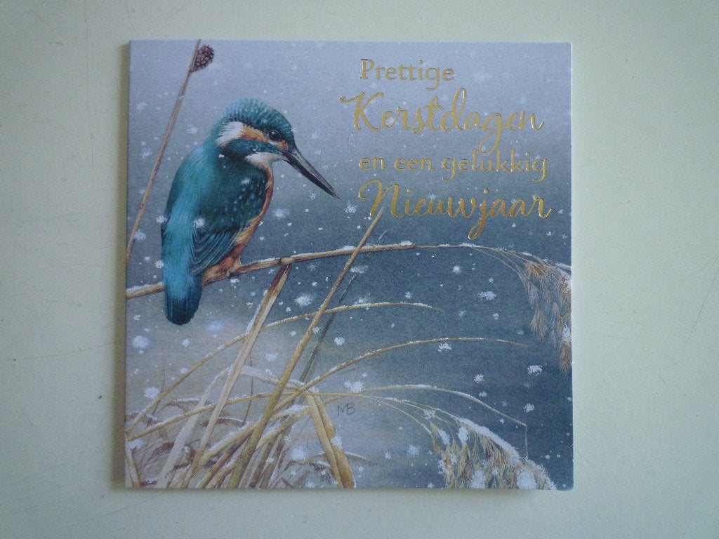 Marjolein Bastin kaart ijsvogel vogels, Ophalen of Verzenden, Voor 1920, Vogel