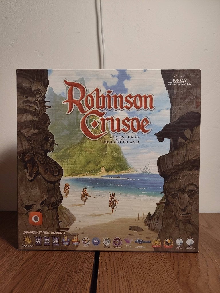 Robinson Crusoe: Adventure on the Cursed Island (Engels), Een of twee spelers, Ophalen of Verzenden, Zo goed als nieuw, Portal Games