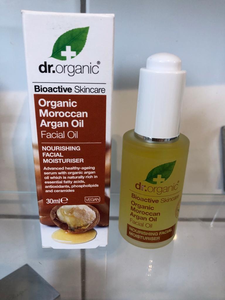 Dr. Organic marokkaanse arganolie gezichtsolie - 30ml NIEUW, Ophalen of Verzenden, Nieuw, Verzorging