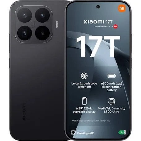 Xiaomi 17T | Nieuw, open box | 67W Adapter |aankoopbewijs, Nieuw, Ophalen of Verzenden, Klassiek of Candybar, Zonder simlock