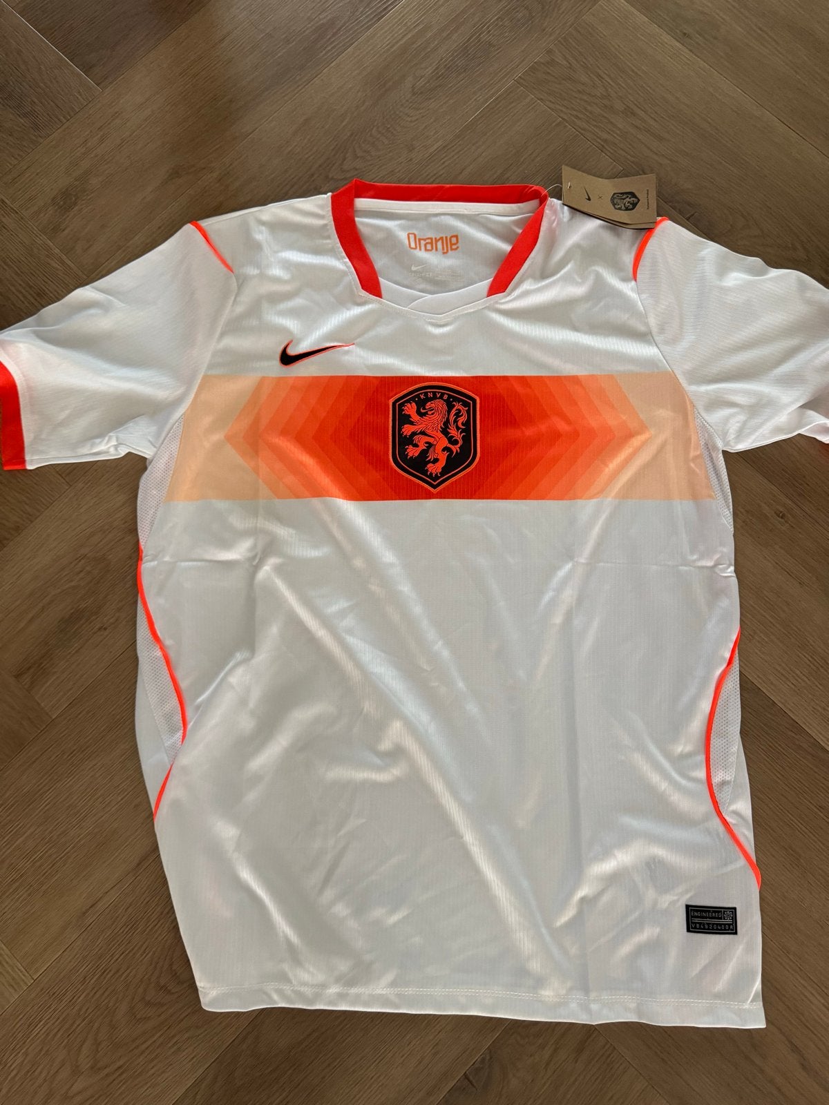 Nike Oranje KNVB Thuisshirt - Maat XL - Nieuw met labels, Wit, Ophalen of Verzenden, Voetbal, Maat 56/58 (XL)