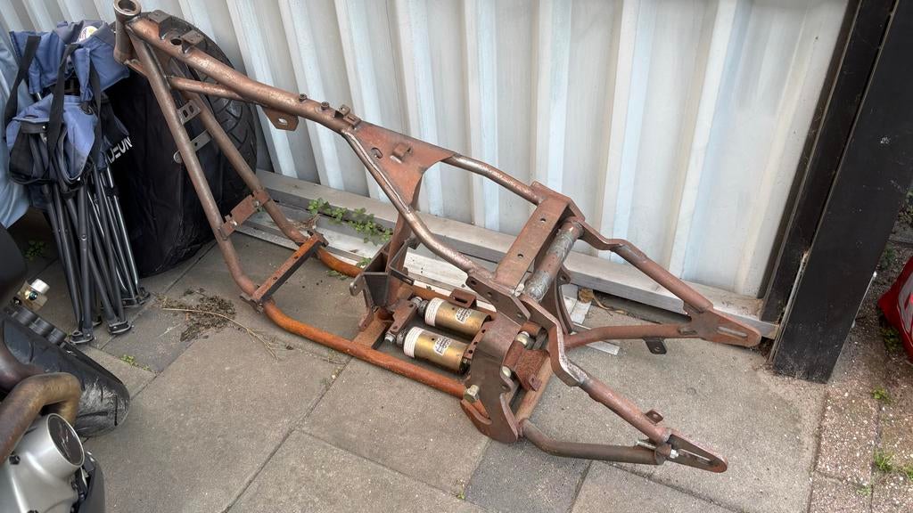 Harley Softail frame ,motorblok en wielen, Particulier, Chopper