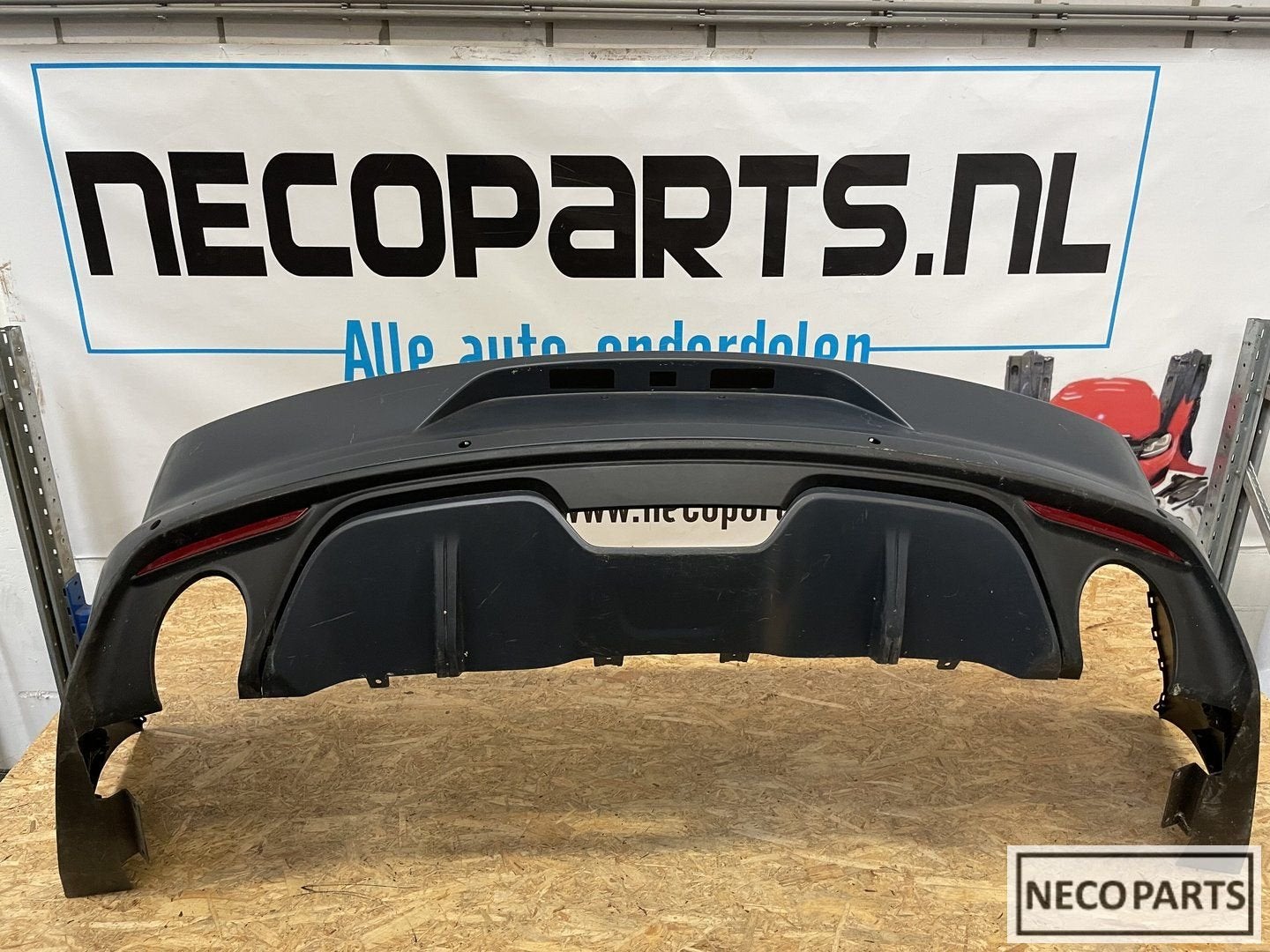 FORD MUSTANG GT ACHTERBUMPER BUMPER COMPLEET ORIGINEEL, Gebruikt, -, -, Ophalen of Verzenden