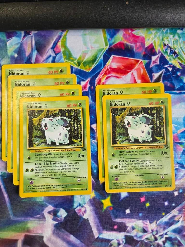 Nidoran 57/64 6x, Ophalen of Verzenden, Zo goed als nieuw