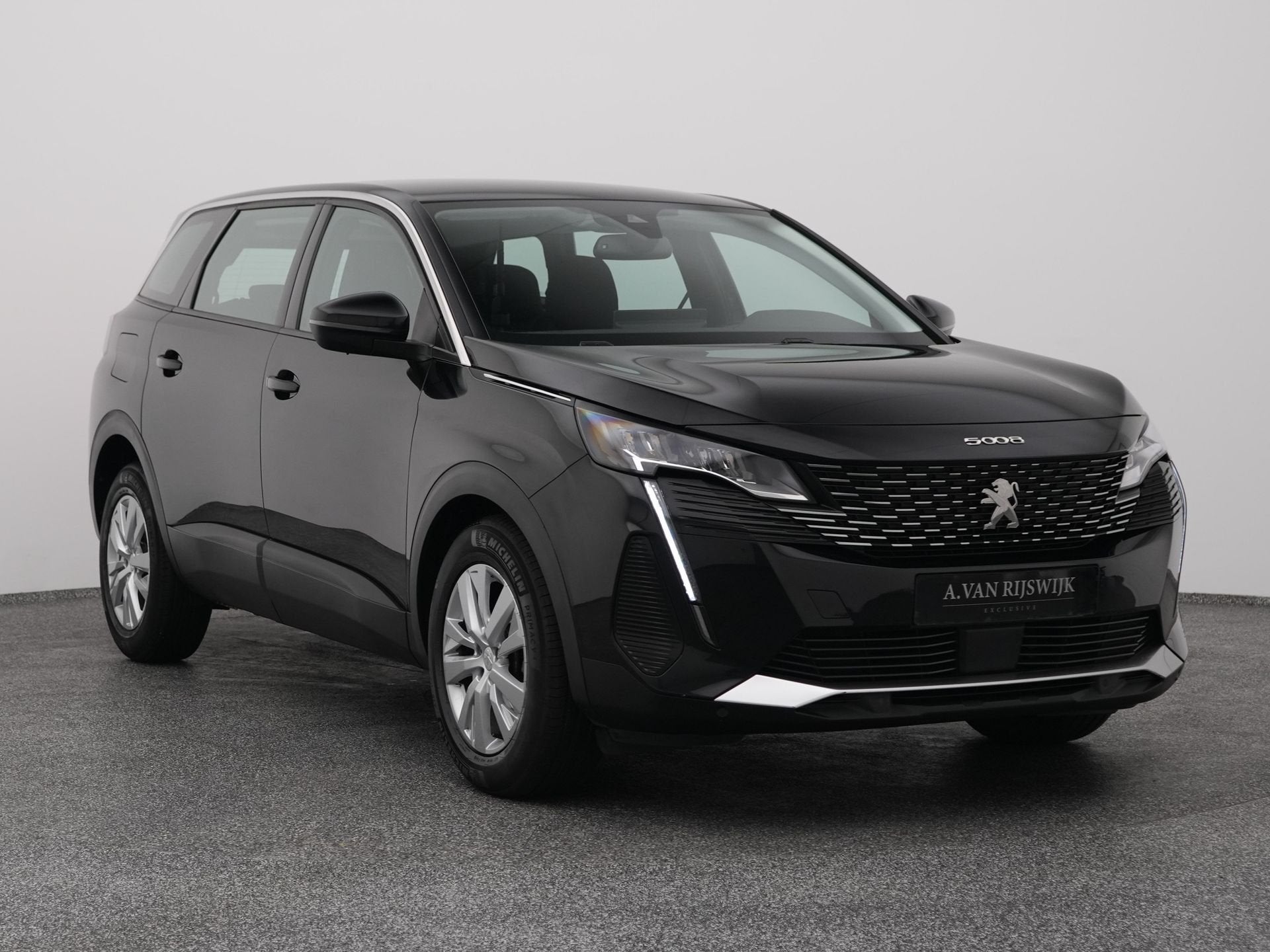 Peugeot 5008 1.2 PureTech 130 PK Automaat Active 7-Pers. | C, Gebruikt, Zwart, 1199 cc, Met garantie (alle)