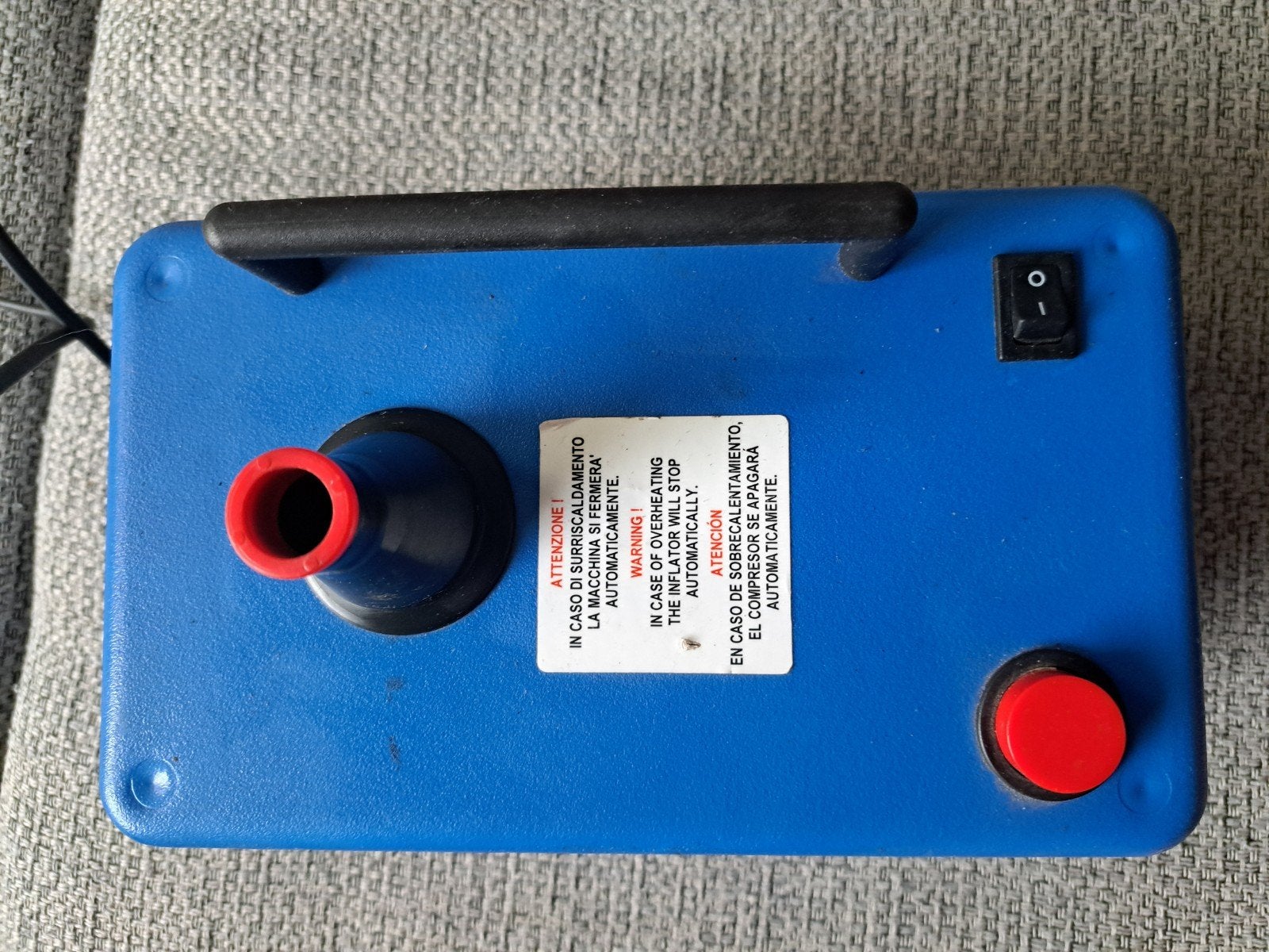 Een professionele elektrische ballonpomp, Ophalen of Verzenden, Zo goed als nieuw, Overige