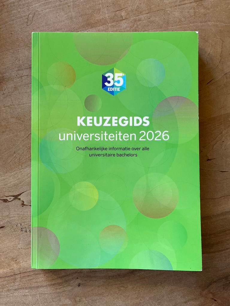 Keuzegids universiteiten 2026, Boeken, Ophalen of Verzenden, Zo goed als nieuw